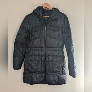 Columbia Goose Down Black Puffer Coat Size M